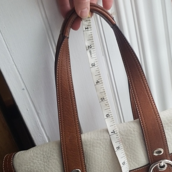 Vintage pebbled leather coach bag - Picture 8 of 8